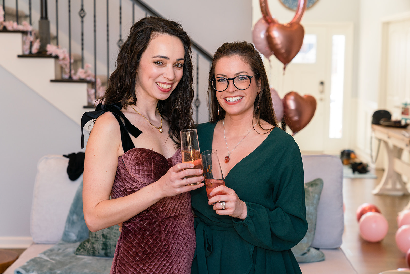 bridal shower photography in carmel, indiana